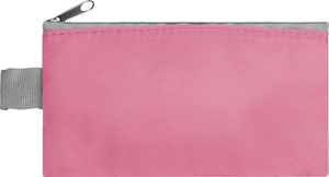 Trousse de toilette en nylon avec cordon de serrage personnalisable