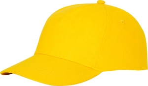 Casquette 5 panneaux avec fermeture velcro - Œillets brodés personnalisable