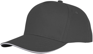 Casquette sandwich 5 panneaux - Panneau frontal renforcé personnalisable