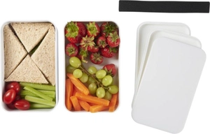 Lunchbox 2 compartiments de 700 ml - boite à déjeuner personnalisable