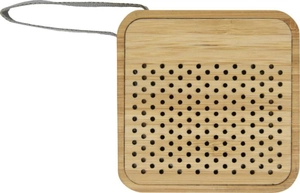 Enceinte Bluetooth 5.0 - Haut parleur sans fil 3W en bambou personnalisable