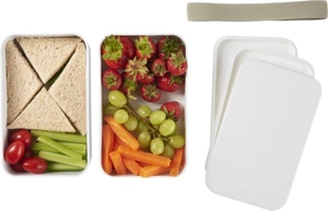 Lunchbox 2 compartiments de 700 ml - boite à déjeuner personnalisable