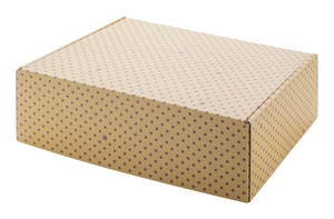 Boîte-cadeau personnalisée en carton ondulé, taille L personnalisable