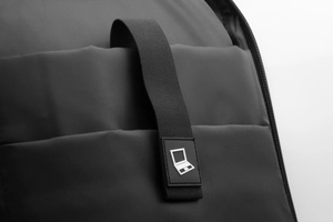 Sac à dos luxe en RPET avec powerbank intégré de 10 000 mAh personnalisable