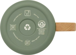 Tasse Bjorn de 360 ml en acier inoxydable recyclé certifiée RCS avec isolation sous vide et couche de cuivre personnalisable
