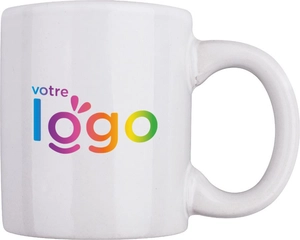 Mug expresso 80 ml en céramique personnalisable personnalisable