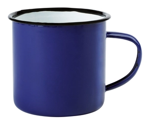 Tasse en émail RETRO CUP, mug 350 ml personnalisable