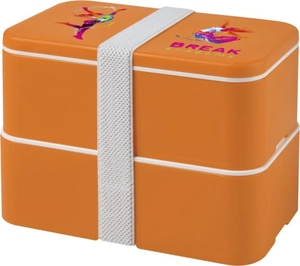 Lunchbox 2 compartiments de 700 ml - boite à déjeuner personnalisable