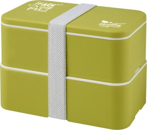 Lunchbox 2 compartiments de 700 ml - boite à déjeuner personnalisable