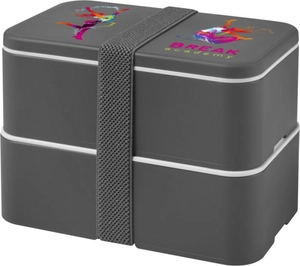 Lunchbox 2 compartiments de 700 ml - boite à déjeuner personnalisable