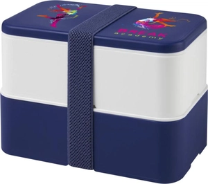 Lunchbox 2 compartiments de 700 ml - boite à déjeuner personnalisable