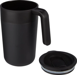 Mug 400 ml isotherme double paroi  - Tasse en plastique recyclé personnalisable