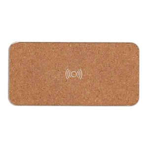 Enceinte Bluetooth 5.0 chargeur à induction en fibre de blé personnalisable