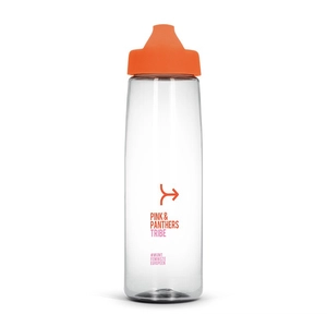 Bouteille 830 ml transparente - Gourde en tritan personnalisable