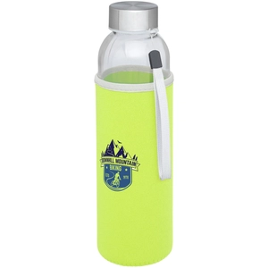 Bouteille de sport 500 ml en verre - Gourde sport simple paroi personnalisable