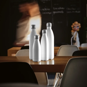 Bouteille en acier inox recyclé 1100 ml personnalisable en sublimation - passe au lave vaisselle personnalisable