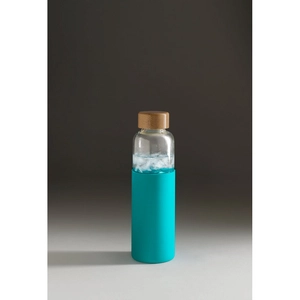 Bouteille en verre borosilicate 600 ml - Gourde DAKAR personnalisable