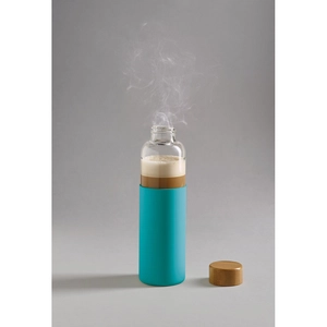 Bouteille en verre borosilicate 600 ml - Gourde DAKAR personnalisable