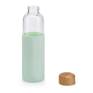 Bouteille en verre borosilicate 600 ml - Gourde DAKAR personnalisable