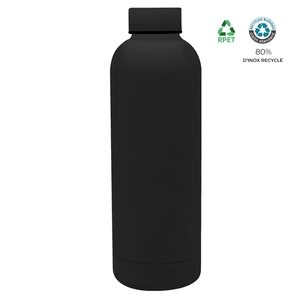 Bouteille isotherme 500ml en inox recyclé  personnalisable