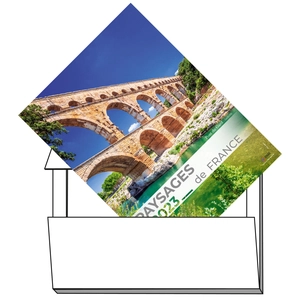 Calendrier Feuillet 2025  PAYSAGES DE France 32 x 43 cm - 13 feuillets personnalisable