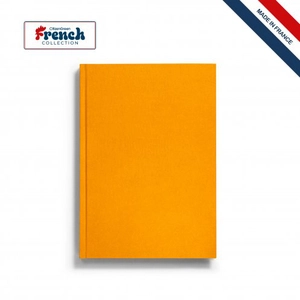 Carnet A5 dos carré collé fabrication française - couverture rigide personnalisable