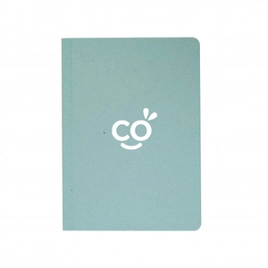 Carnet A5 souple en papier et cuir recyclé - Made In Europe personnalisable