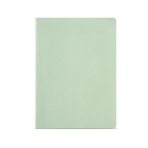 Carnet de notes A4 avec couverture carton recyclé - 160 pages ligné ivoire FSC 70g/m2 personnalisable