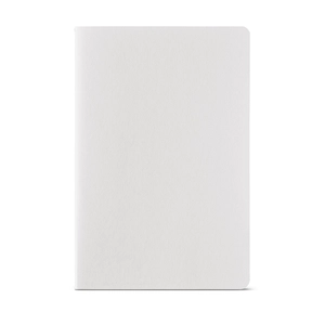 Carnet de notes A5 couverture en carton recyclé - 160 pages ivoires lignées FSC 70g/m2 personnalisable