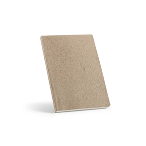 Carnet de notes A5 couverture souple à base de thé et de coton - 196 pages recyclées 80g/m2 personnalisable