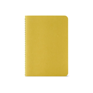 Carnet de notes A6 couverture en carton recyclé - 160 pages ivoires lignées FSC 70g/m2 personnalisable