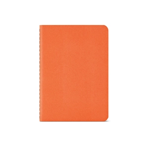 Carnet de notes A6 couverture en carton recyclé - 160 pages ivoires lignées FSC 70g/m2 personnalisable