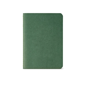 Carnet de notes A6 couverture en carton recyclé - 160 pages ivoires lignées FSC 70g/m2 personnalisable