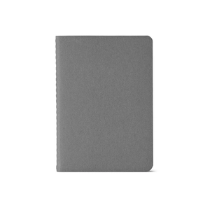 Carnet de notes A6 couverture en carton recyclé - 160 pages ivoires lignées FSC 70g/m2 personnalisable