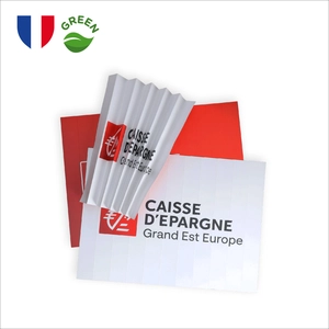 Clap de supporter en carton 100% personnalisable - Fabrication France personnalisable