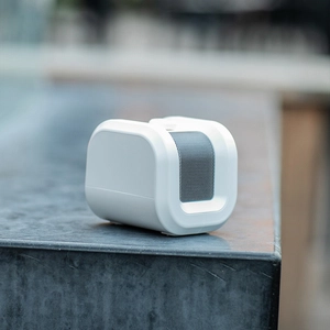 Enceinte bluetooth 5W autonomie 5 heures- Enceinte sans fil en plastique recyclé personnalisable