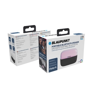 Enceinte Bluetooth BLAUPUNKT Led 5W - Look sympa personnalisable