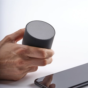 Enceinte bluetooth en plastique recyclé - Enceinte sans fil aux couleurs vives personnalisable