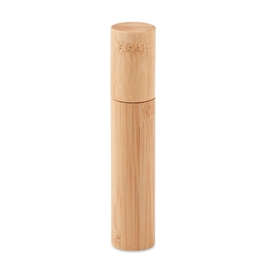 Flacon de parfum format mini avec habillage en bambou personnalisable