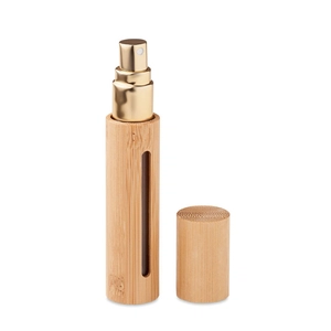 Flacon de parfum format mini avec habillage en bambou personnalisable