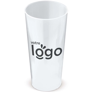 Gobelet bio 500ml 100% recyclable personnalisable