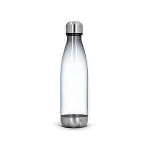 Gourde en tritan transparente - Bouteille 650 ml ultra légère personnalisable