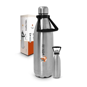 Gourde isotherme 1 litre avec poignée personnalisable