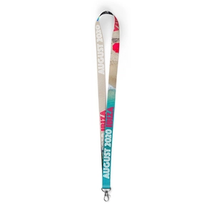 Lanyard sublimé polyester personnalisable