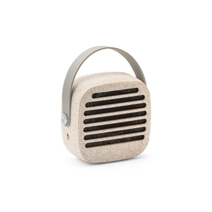 Mini enceinte Bluetooth 5.0 PYON - en fibre de blé personnalisable