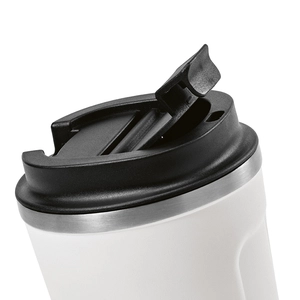 Mug de voyage en acier inox recyclé 490 ml isolation double paroi personnalisable