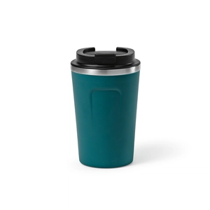 Mug de voyage en acier inox recyclé 490 ml isolation double paroi personnalisable