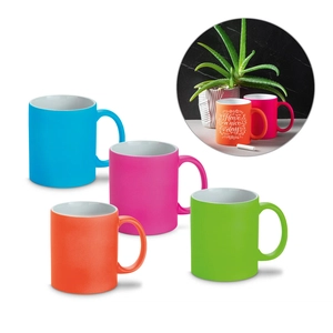 Mug en céramique 350 ml - Tasse LYNCH avec craie personnalisable