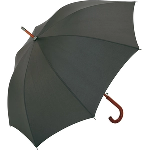 Parapluie diam 105 cm en fibre de verre avec poignée canne en bois personnalisable