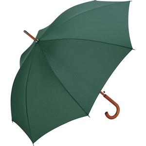 Parapluie diam 105 cm en fibre de verre avec poignée canne en bois personnalisable
